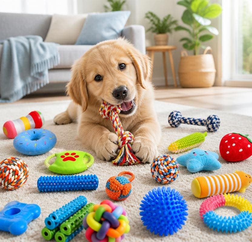 25-Piece Puppy Toy Variety Pack view 2