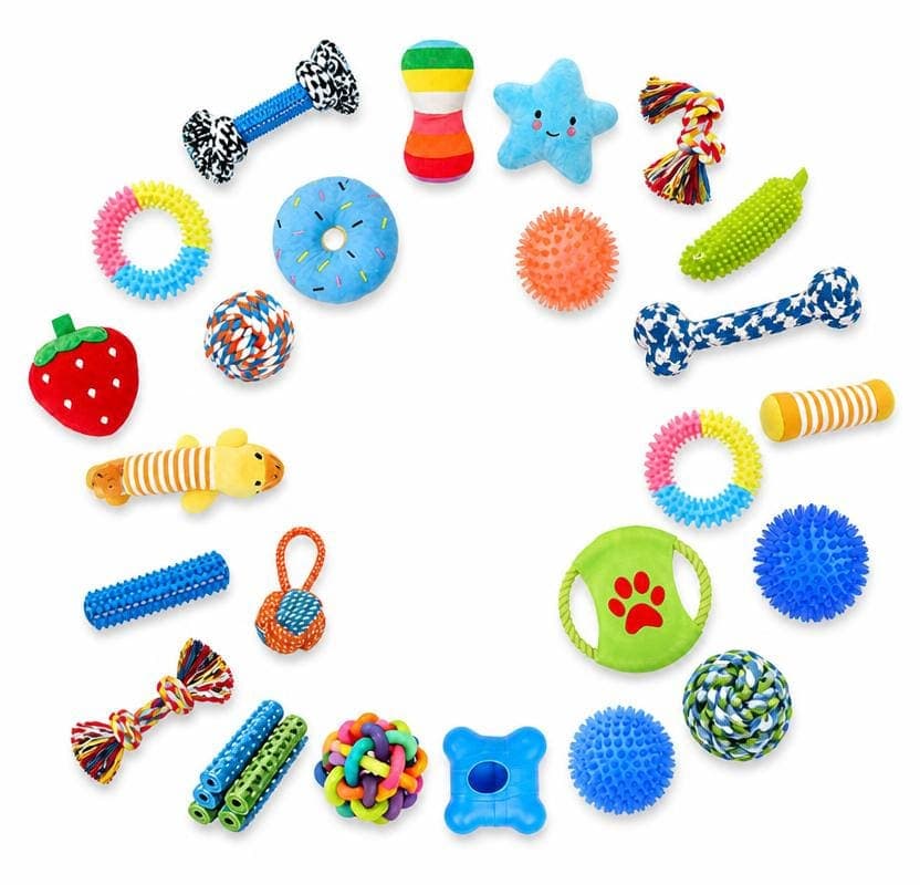 25-Piece Puppy Toy Variety Pack view 3