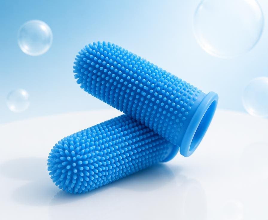 360° Finger Toothbrush, 2-Pack view 3