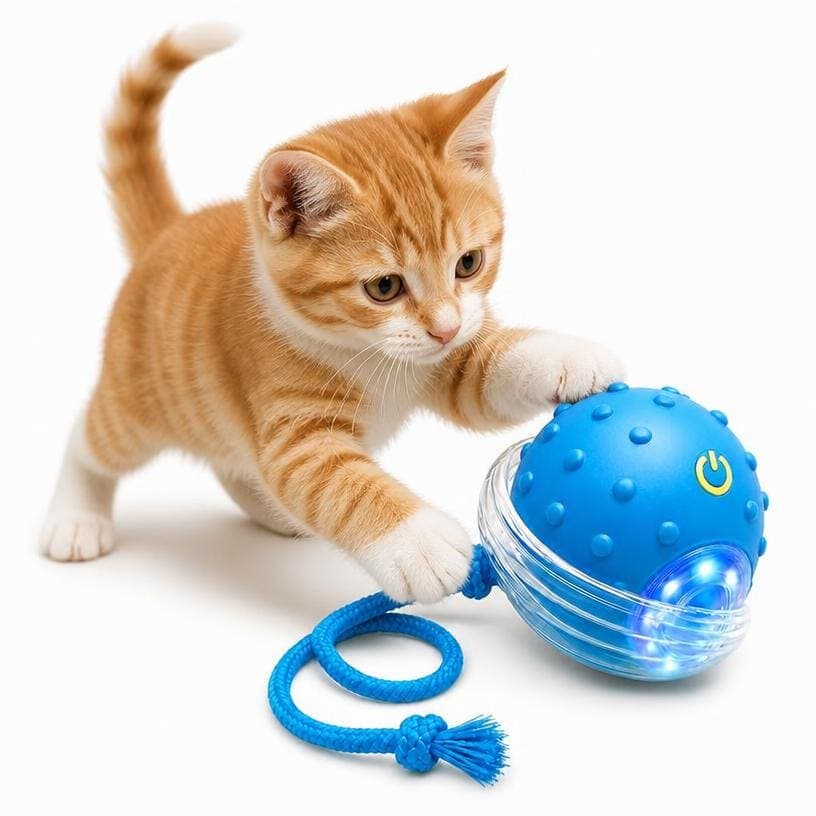 Automatic Rolling Cat Ball view 2