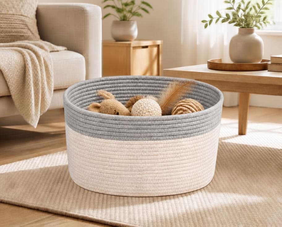 Cat Toy Storage Basket view 3