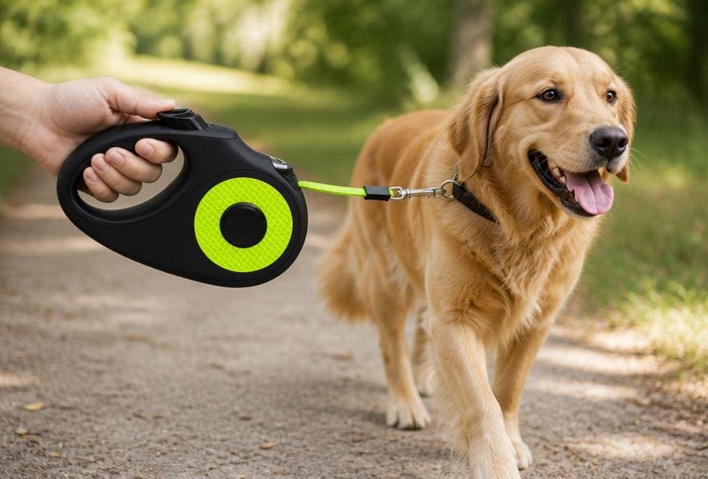 Heavy-Duty Auto-Lock Retractable Dog Leash, 16 ft view 2