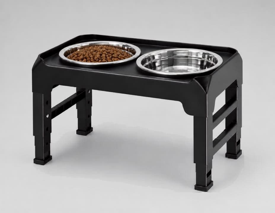 Height-Adjustable Elevated Dog Bowls view 2
