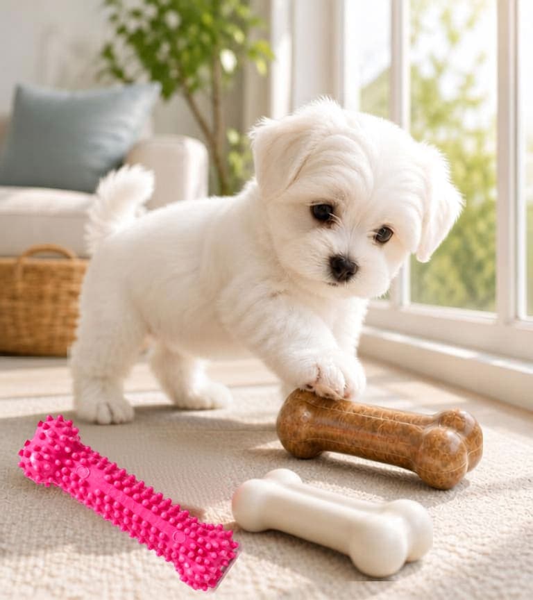 Puppy Teething Toy Set, 3-Pack view 2