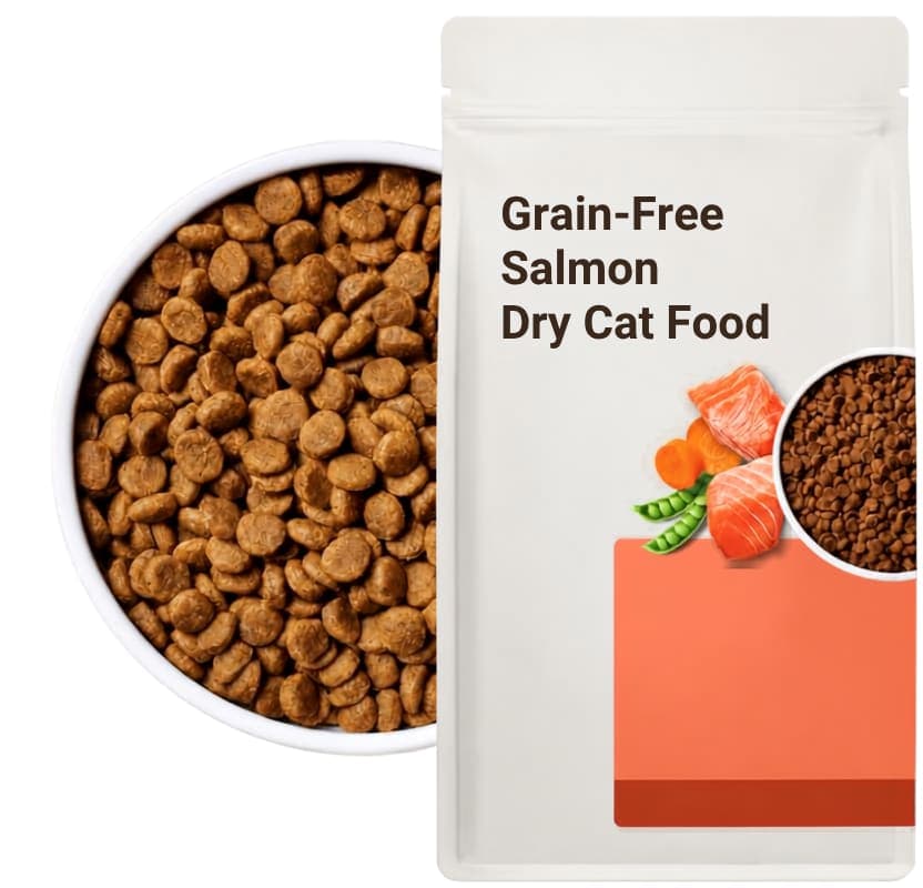 Grain-Free Salmon Dry Cat Food