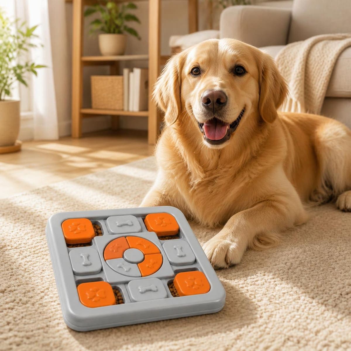 Interactive Treat Puzzle Toy