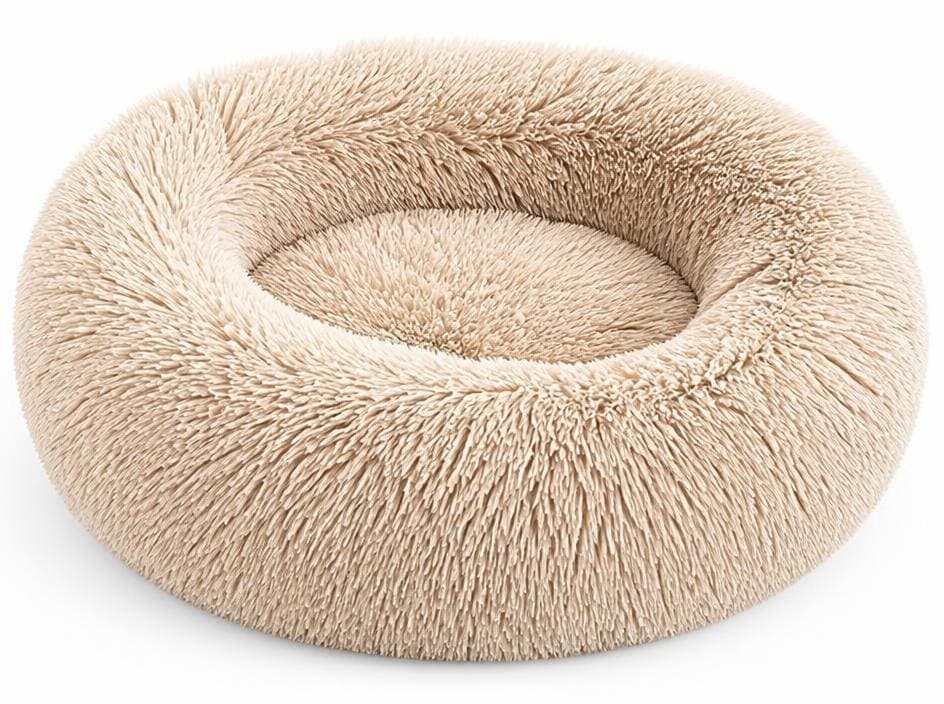 Plush Calming Donut Bed