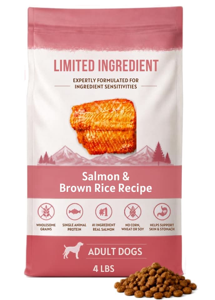 Salmon & Brown Rice Dry Dog Food